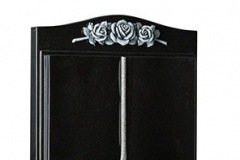 This version of the popular worked book has a unique turned page feature - shown in dense black granite.Headstone 30" (h) x 24" (w) x 4" (d)Base 3" (h) x 30" (w) x 12" (d)Product code - EC142