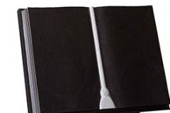 The addition of a bowed base adds a touch of grandeur to the classic book memorial - shown in black granite.book 18" (h) x 24" (w) x 3" (d)rest 14" (h) x 12" (w) x 6" (d)Base 3" (h) x 27" (w) x 15" (d)Product code -  16099
